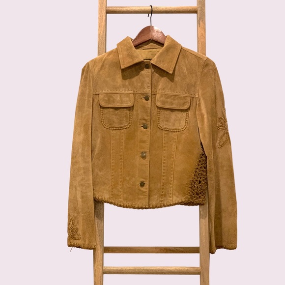 Danier suede coat - Picture 1 of 5